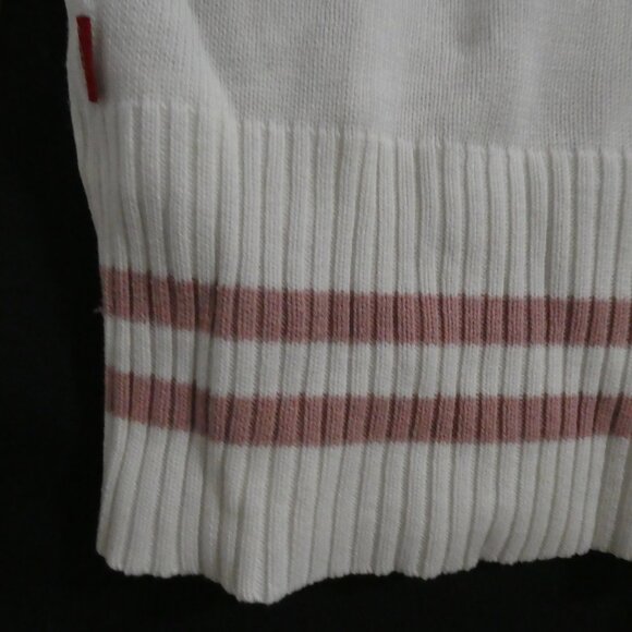 CASTRO GIRL | size 3 | Cream Knit Pullover Sweater - Picture 14 of 16